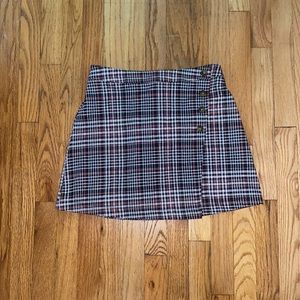 Plaid skirt